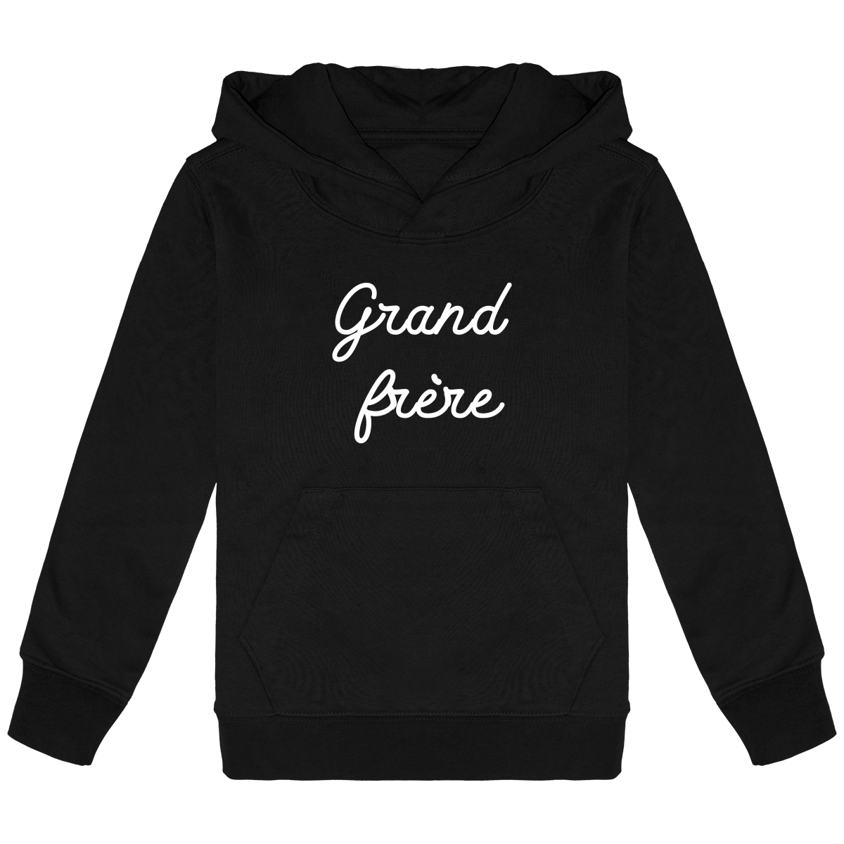 Sweat-shirt éco-responsable à capuche enfant