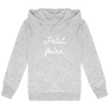 Sweat-shirt éco-responsable à capuche enfant