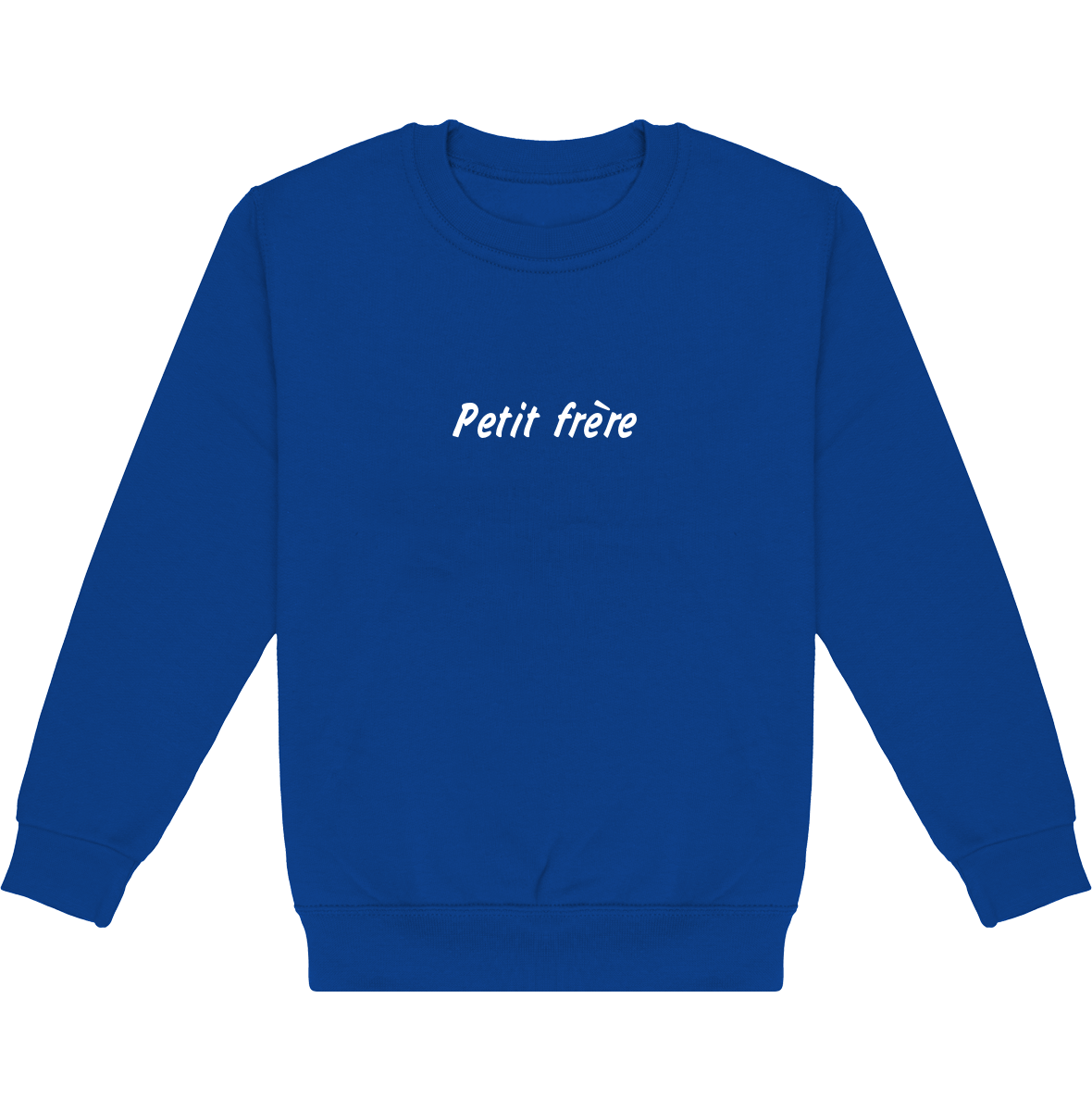Sweat-shirt col rond Enfant brodé - Petit frère
