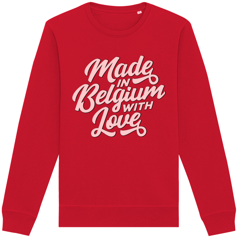 Pull femme - "Made in Belgium with love"