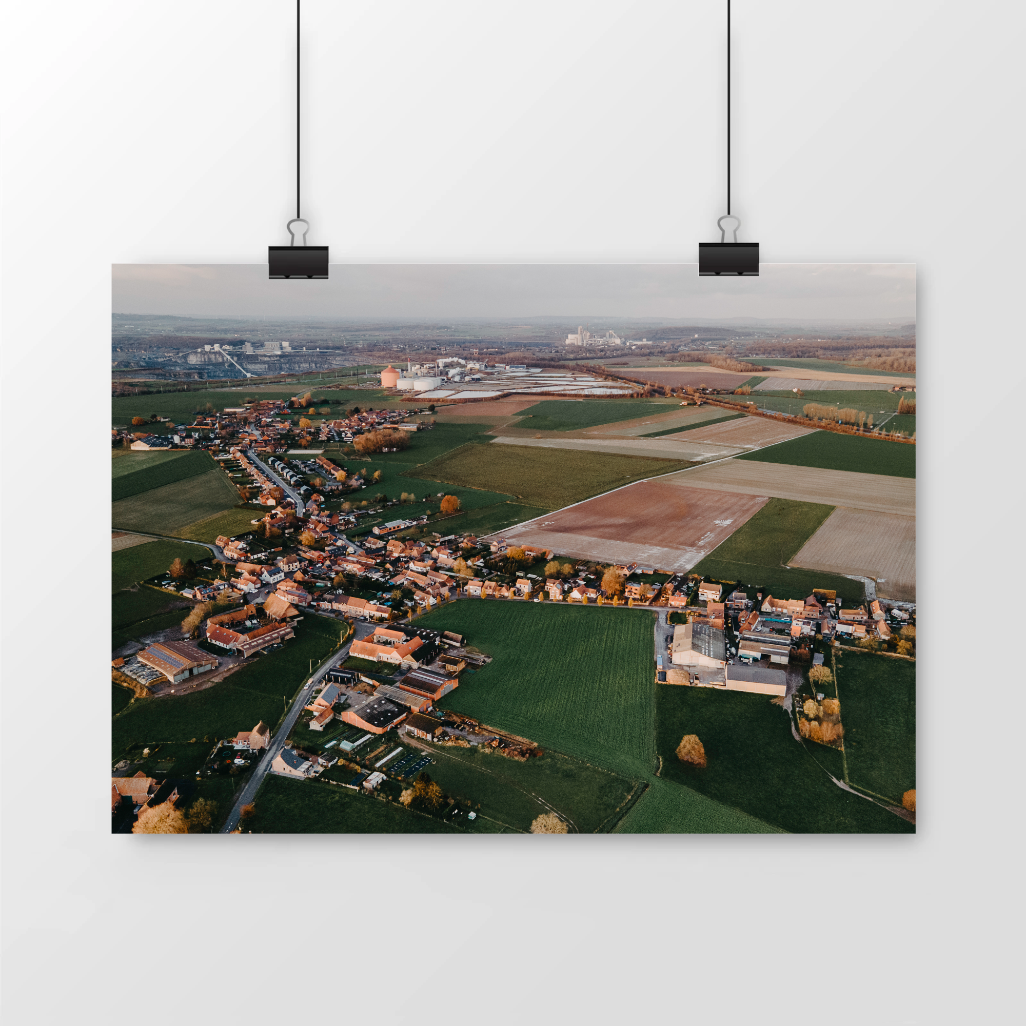 vue en drone de fontenoy tournai antoing