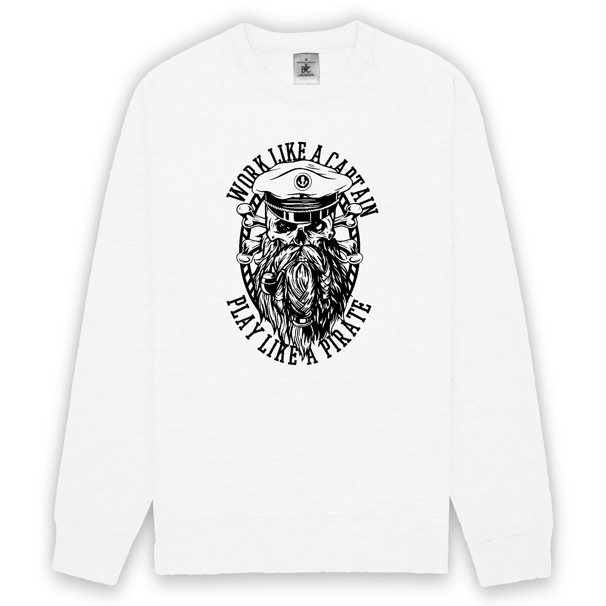 pull work like a captain play like a pirate