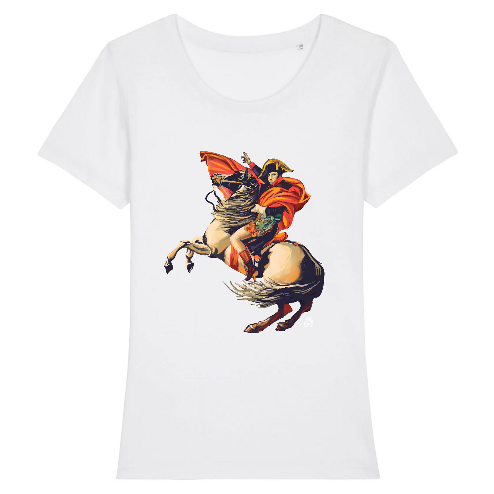 teeshirt femme blanc napoleon