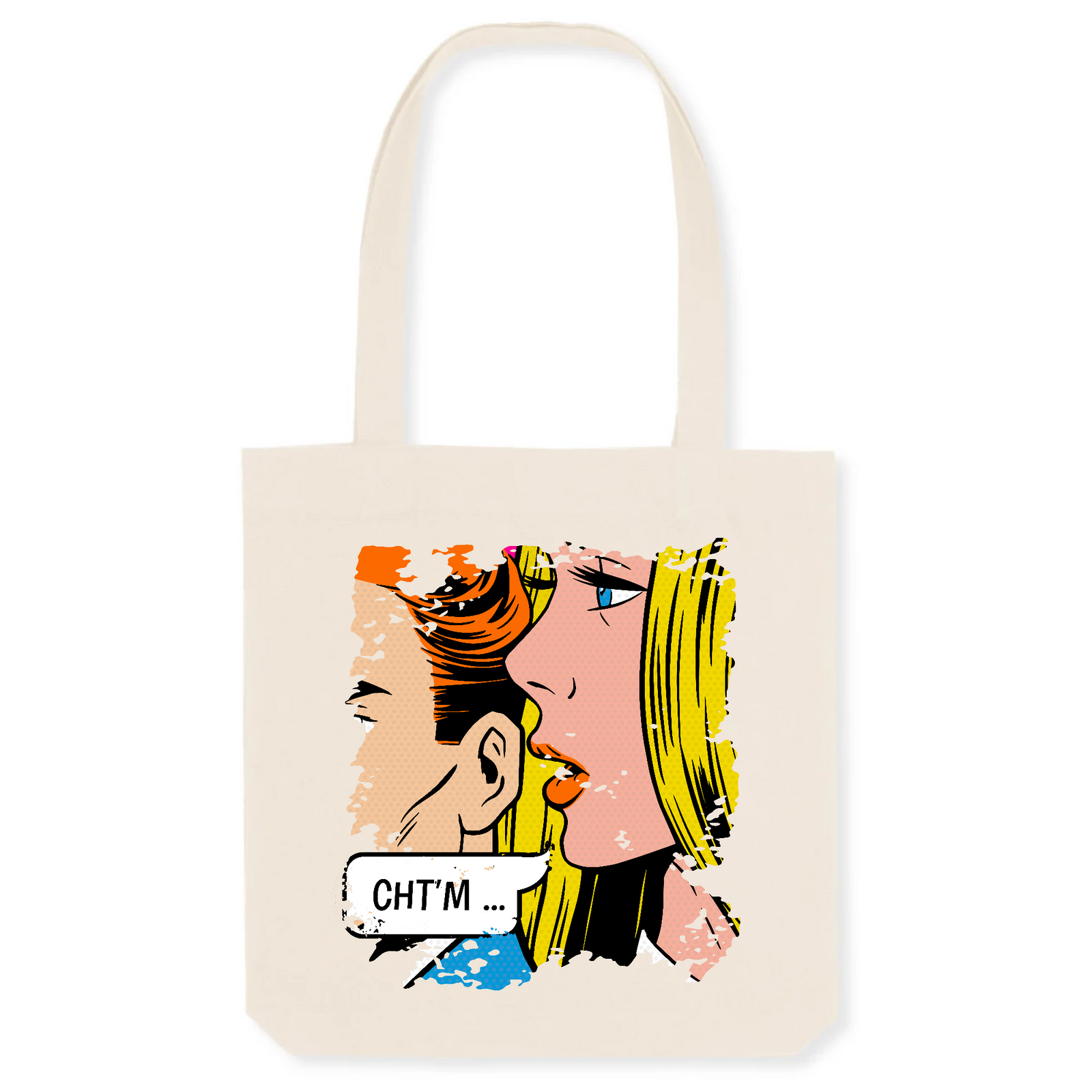 Totebag - Coton BIO - CHT`M "COMICS"