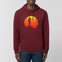 pull bio aventurier voyageur coucher de soleil