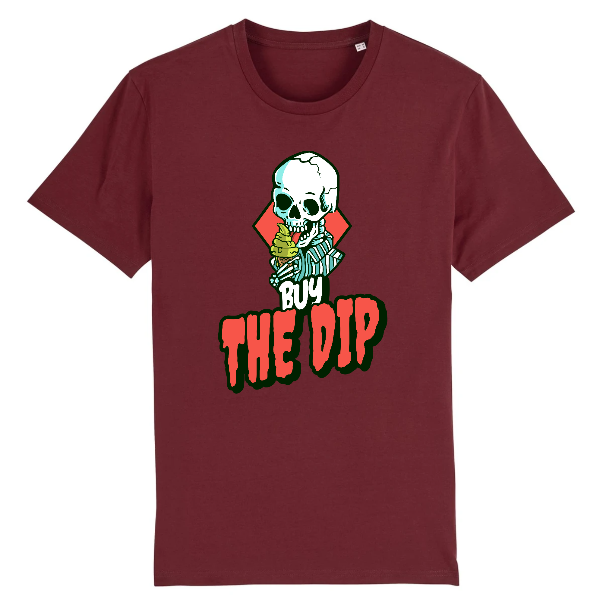 T-Shirt crypto - BUY THE DIP -  from chtmboutique by chtmboutique - bitcoin, crypto, cryptomonnaie