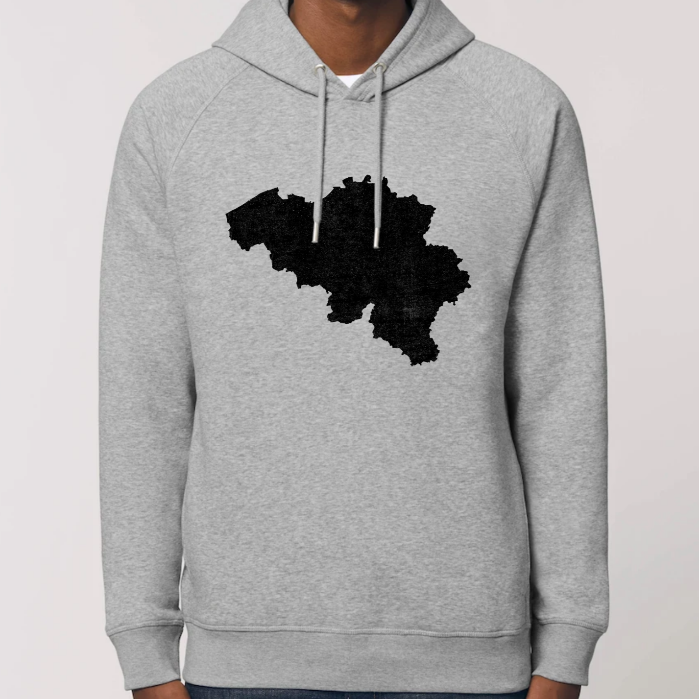 pul belge carte belge noire