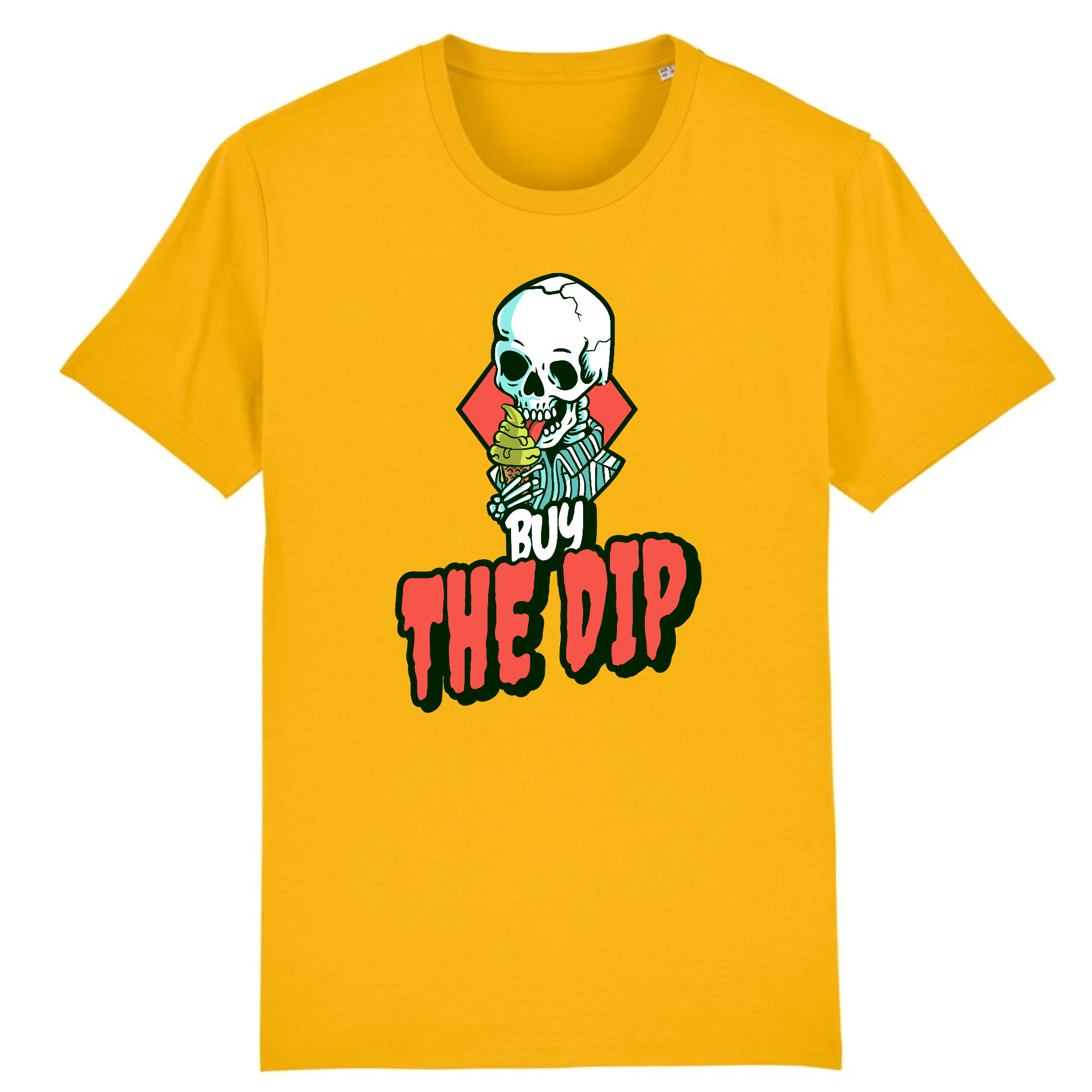 T-Shirt crypto - BUY THE DIP -  from chtmboutique by chtmboutique - bitcoin, crypto, cryptomonnaie