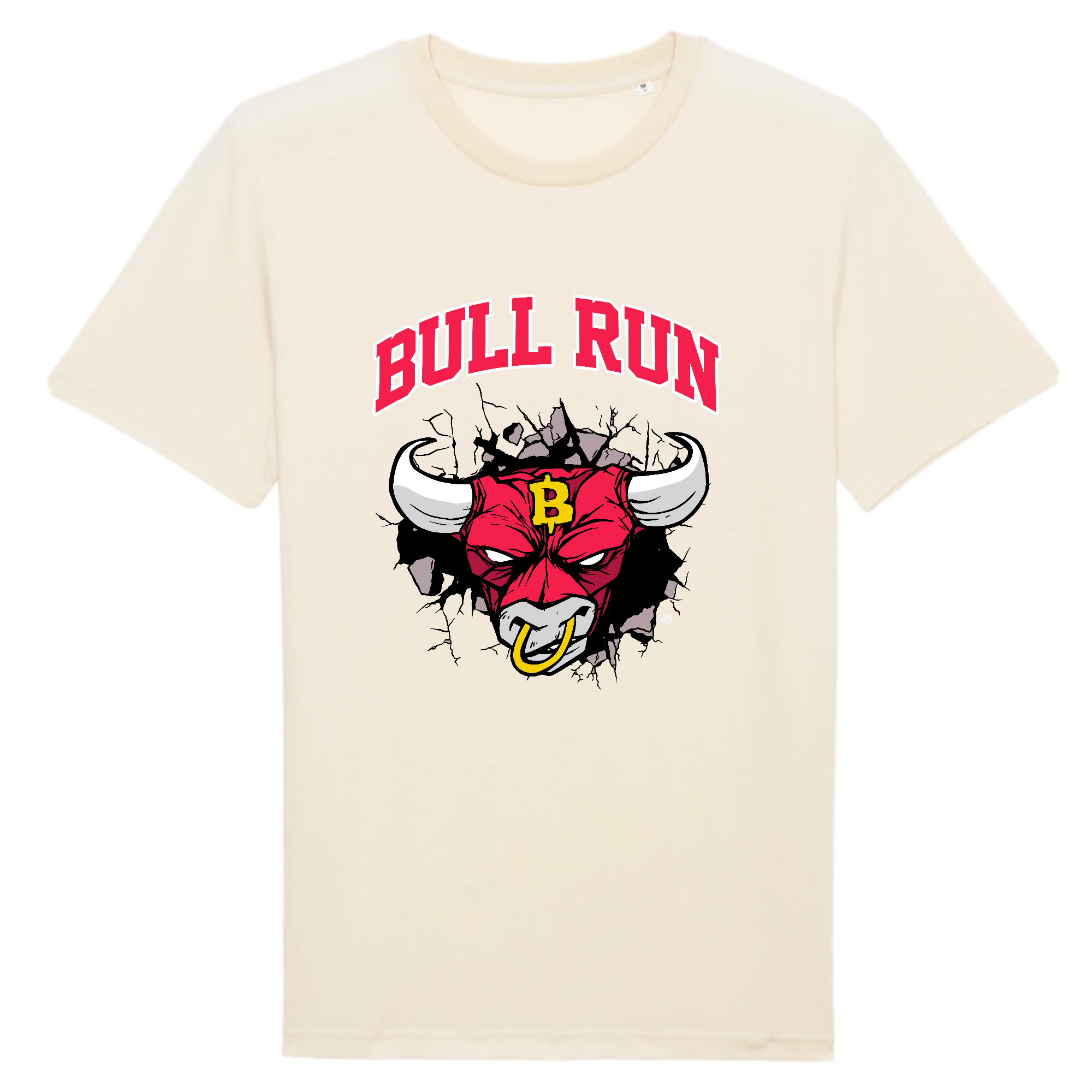 T-Shirt crypto - BULL RUN -  from chtmboutique by chtmboutique - BITCOIN, BULL RUN, crypto, T-SHIRT