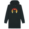 Robe à capuche - RETRO BLACK CAT
