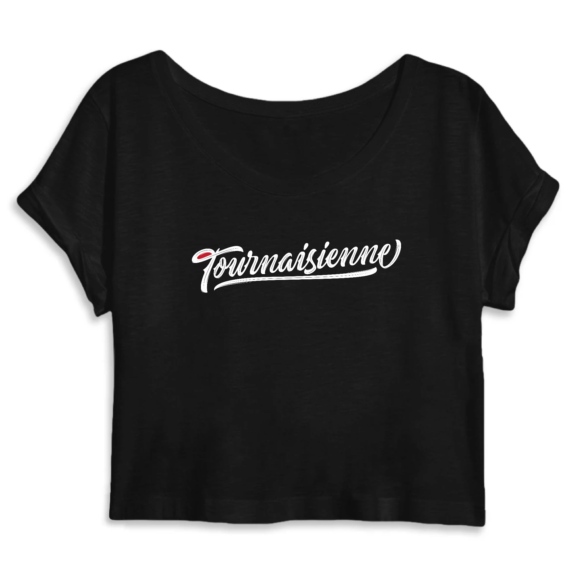 Crop Top Femme - TOURNAISIENNE
