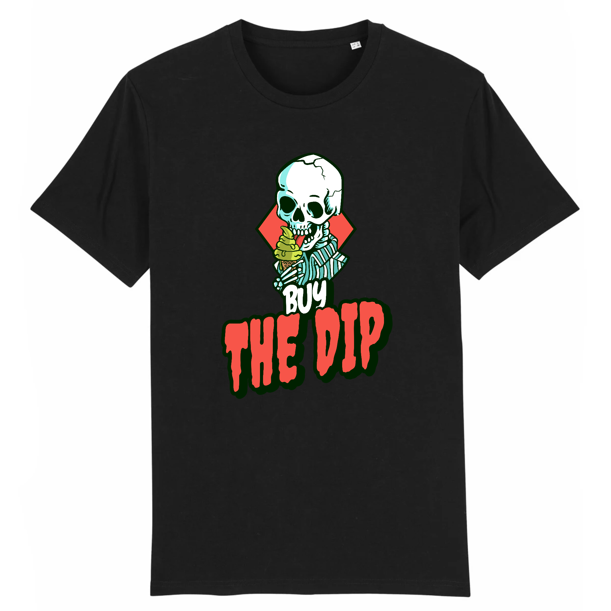 T-Shirt crypto - BUY THE DIP -  from chtmboutique by chtmboutique - bitcoin, crypto, cryptomonnaie