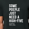 tshirt humour high five