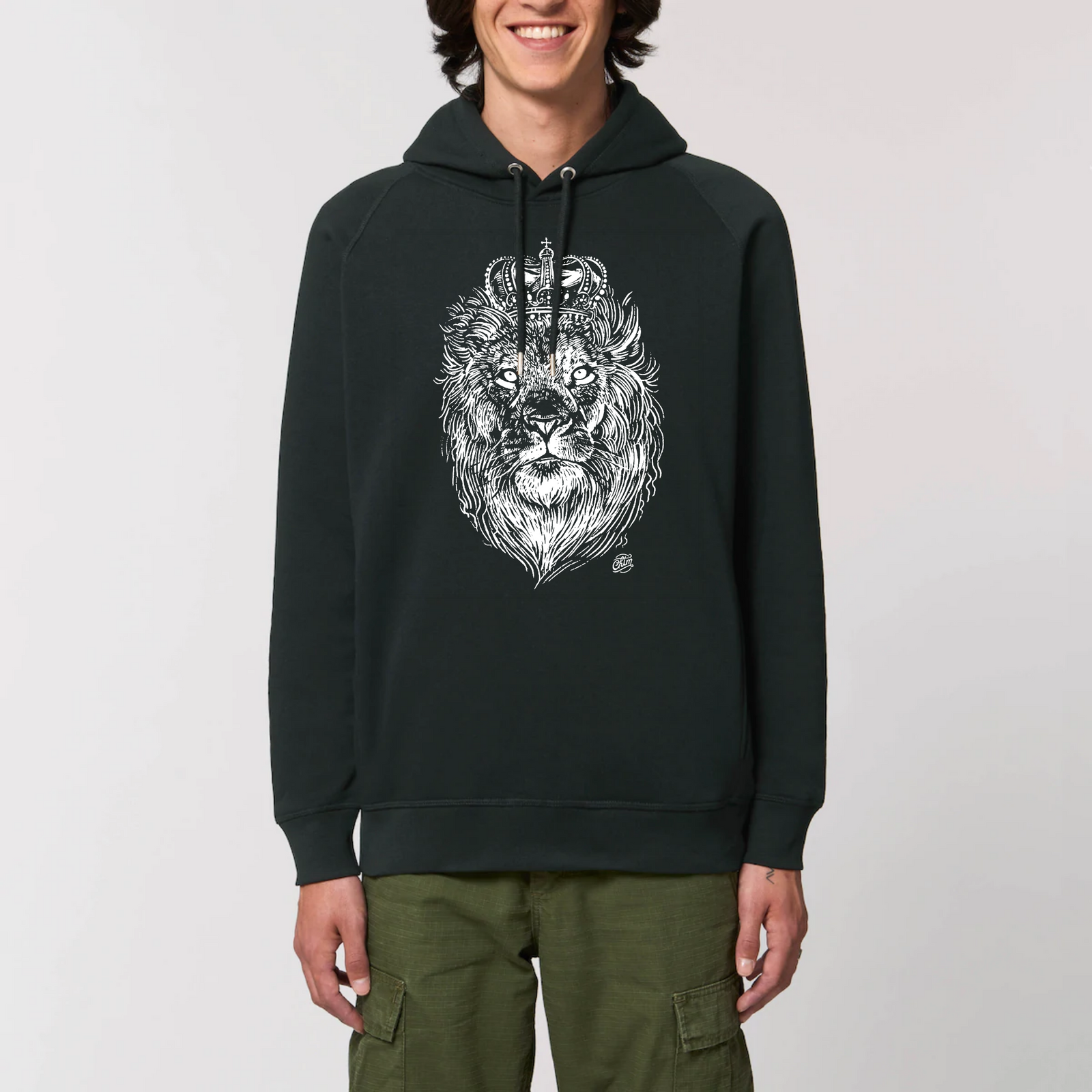 Pull à capuche - "KING OF BELGIUM"