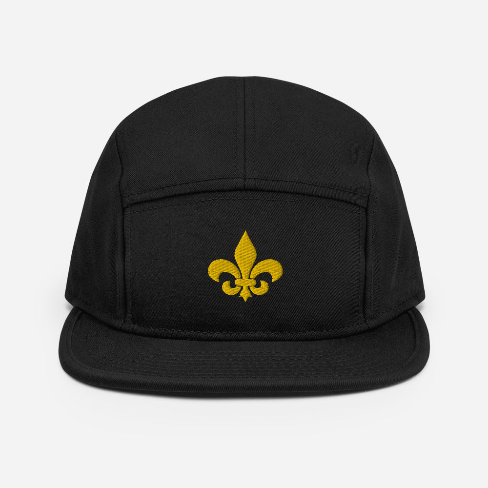 Casquette 5 Panel - Fleur de Lis