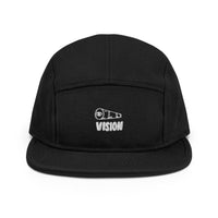 casquette de style five panel vision