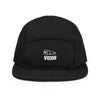 casquette de style five panel vision