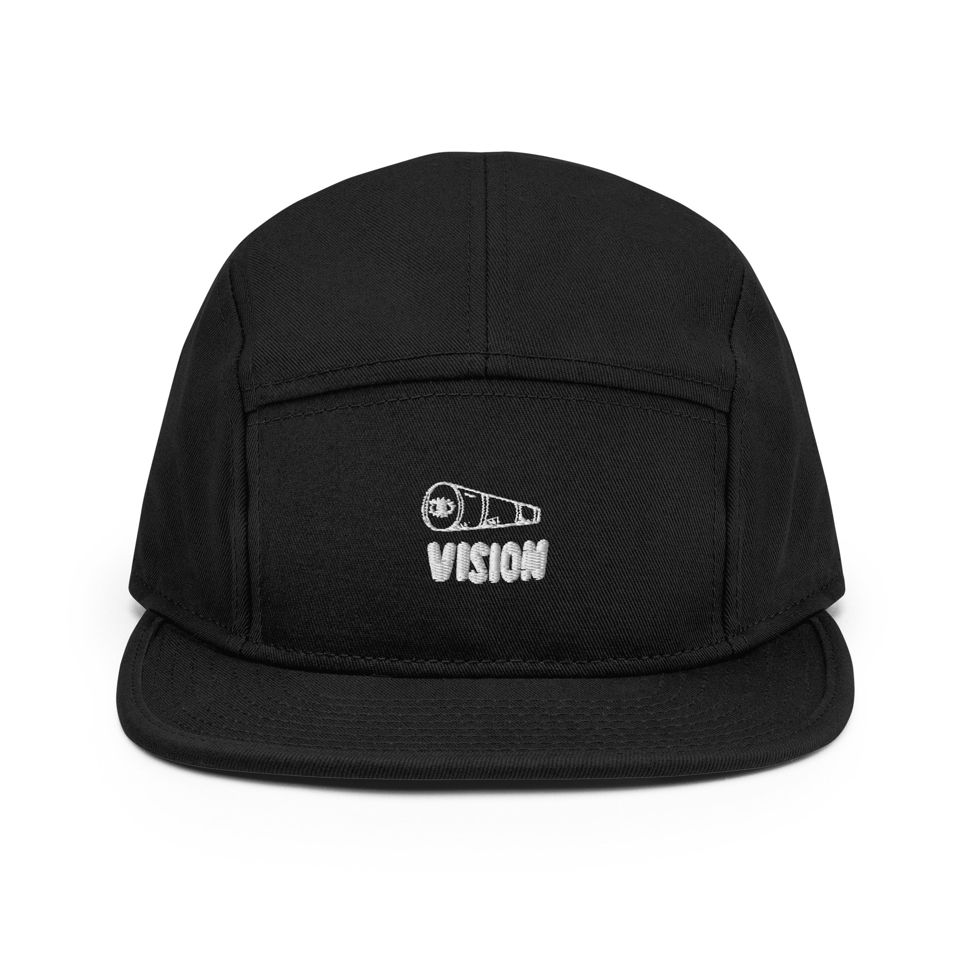 casquette de style five panel vision