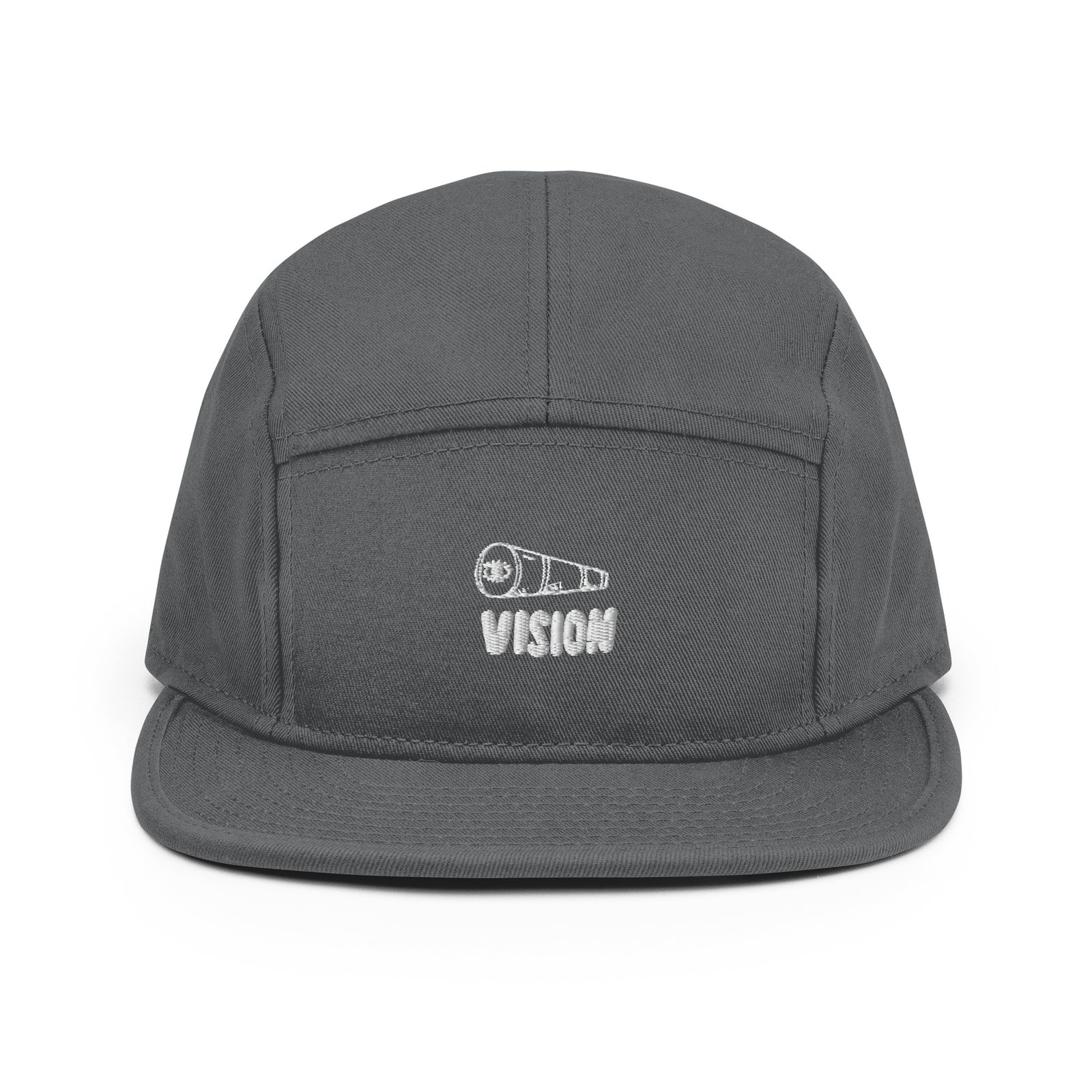 casquette brodée avec logo vision