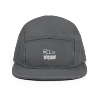 casquette brodée avec logo vision