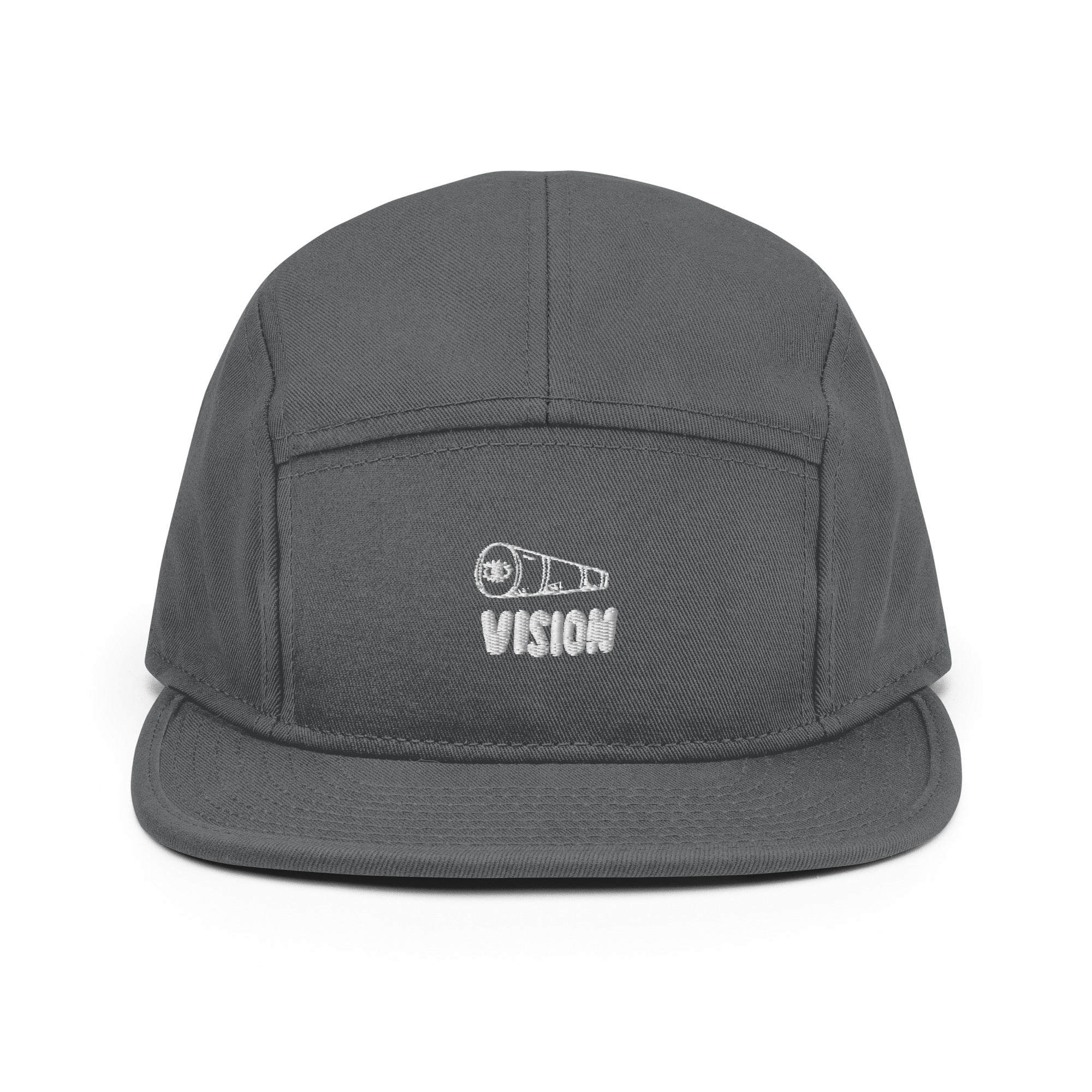 casquette brodée avec logo vision