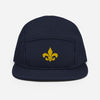 Casquette 5 Panel - Fleur de Lis
