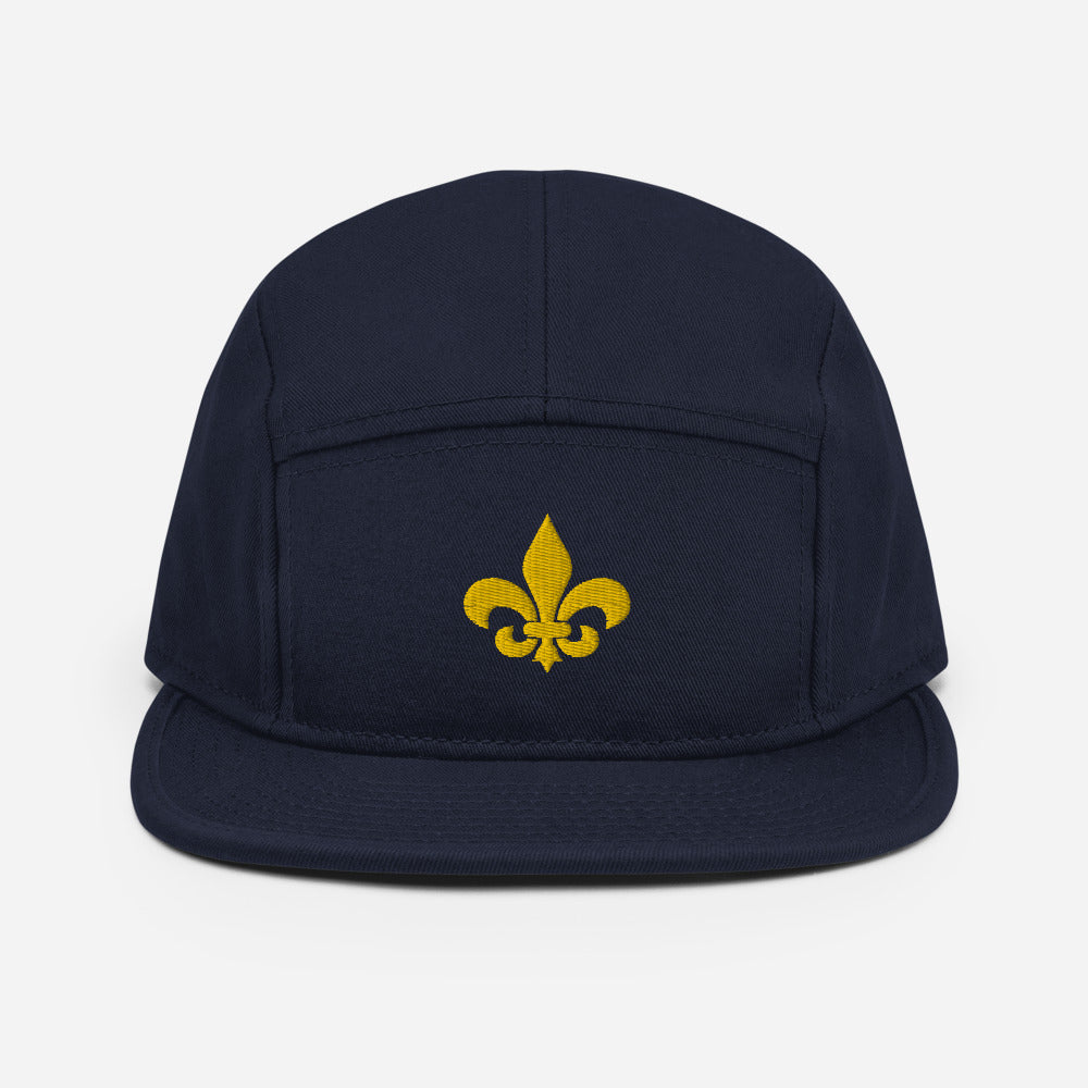 Casquette 5 Panel - Fleur de Lis