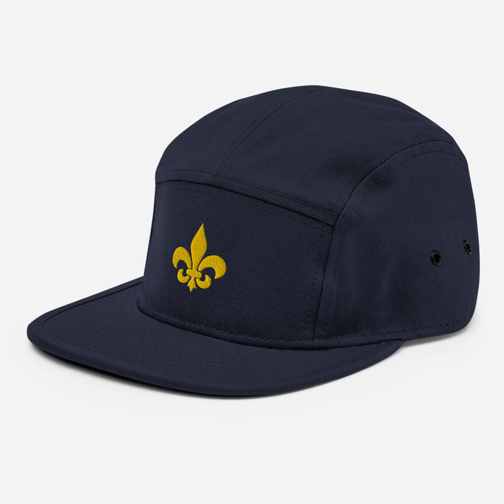 Casquette 5 Panel - Fleur de Lis