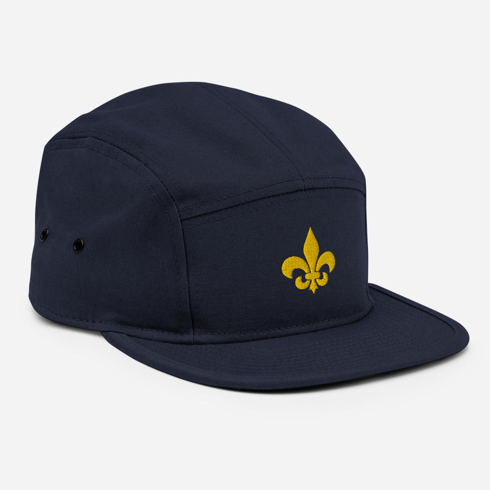 Casquette 5 Panel - Fleur de Lis