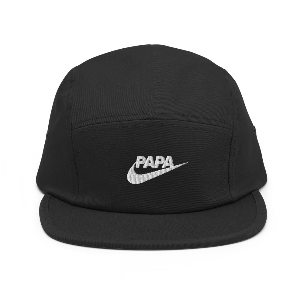 Casquette 5 Panel - Parodie NIKE "PAPA just do it"