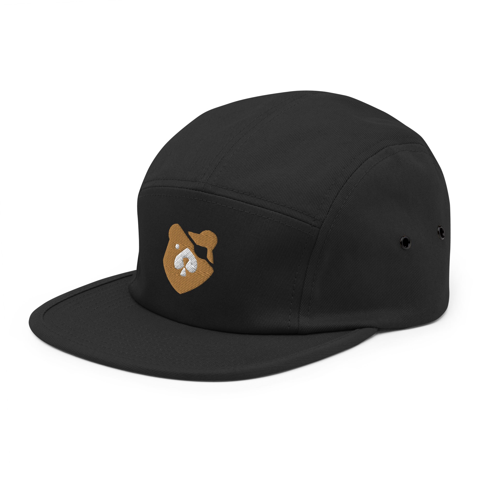 casquette bear poker à velcro