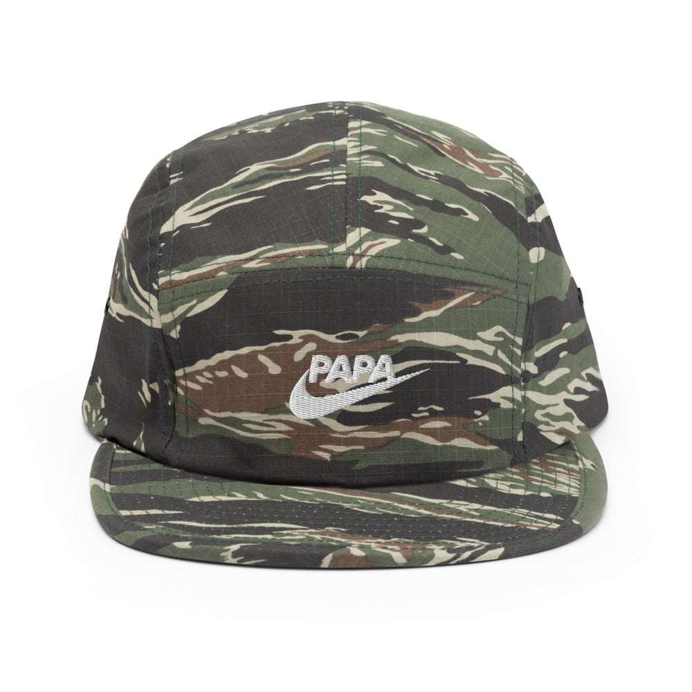 Casquette 5 Panel - Parodie NIKE "PAPA just do it"