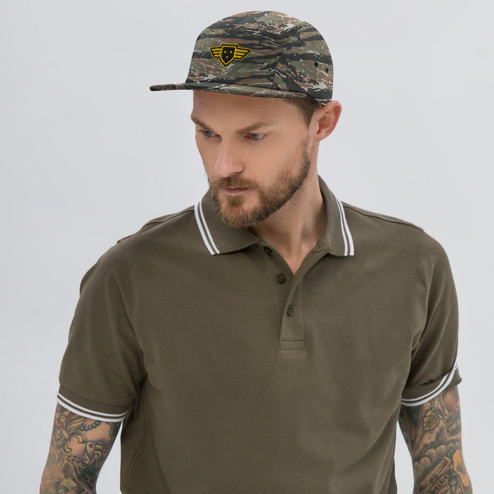 casquette style army 5 panel