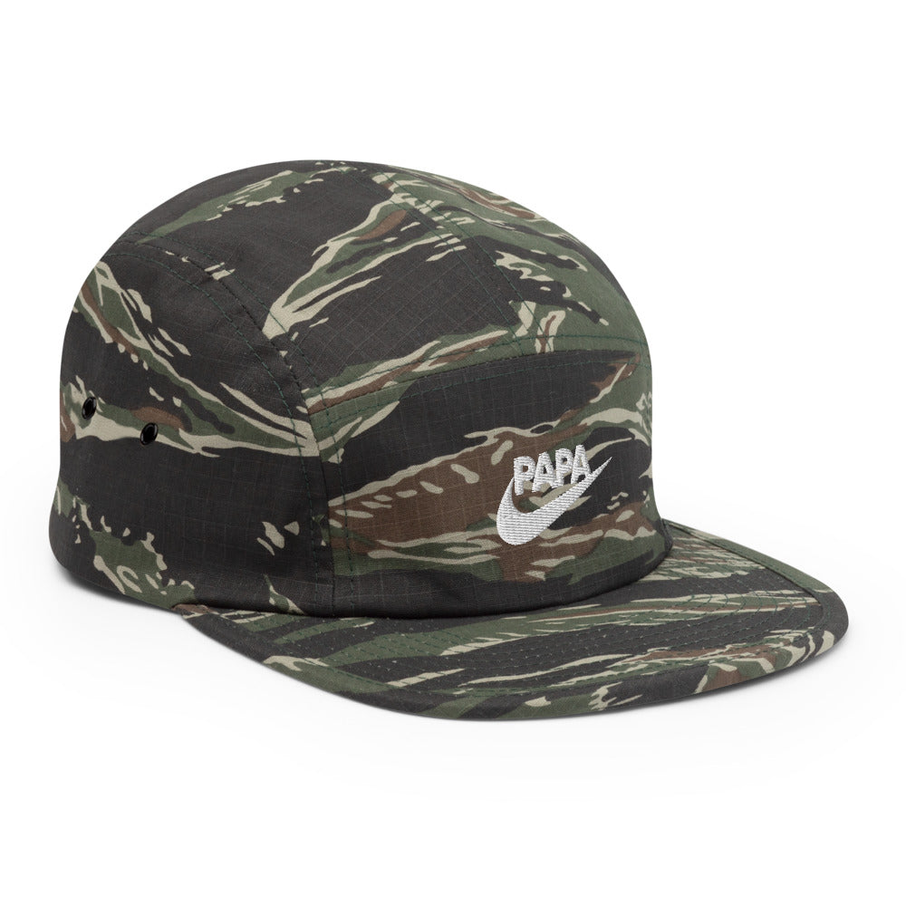 Casquette 5 Panel - Parodie NIKE "PAPA just do it"
