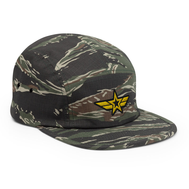 casquette five panel camo