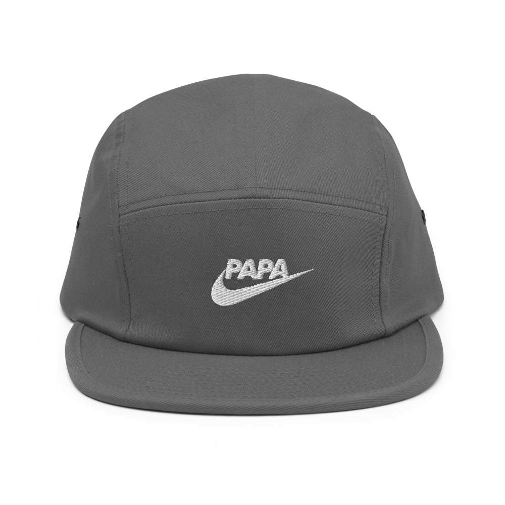 Casquette 5 Panel - Parodie NIKE "PAPA just do it"