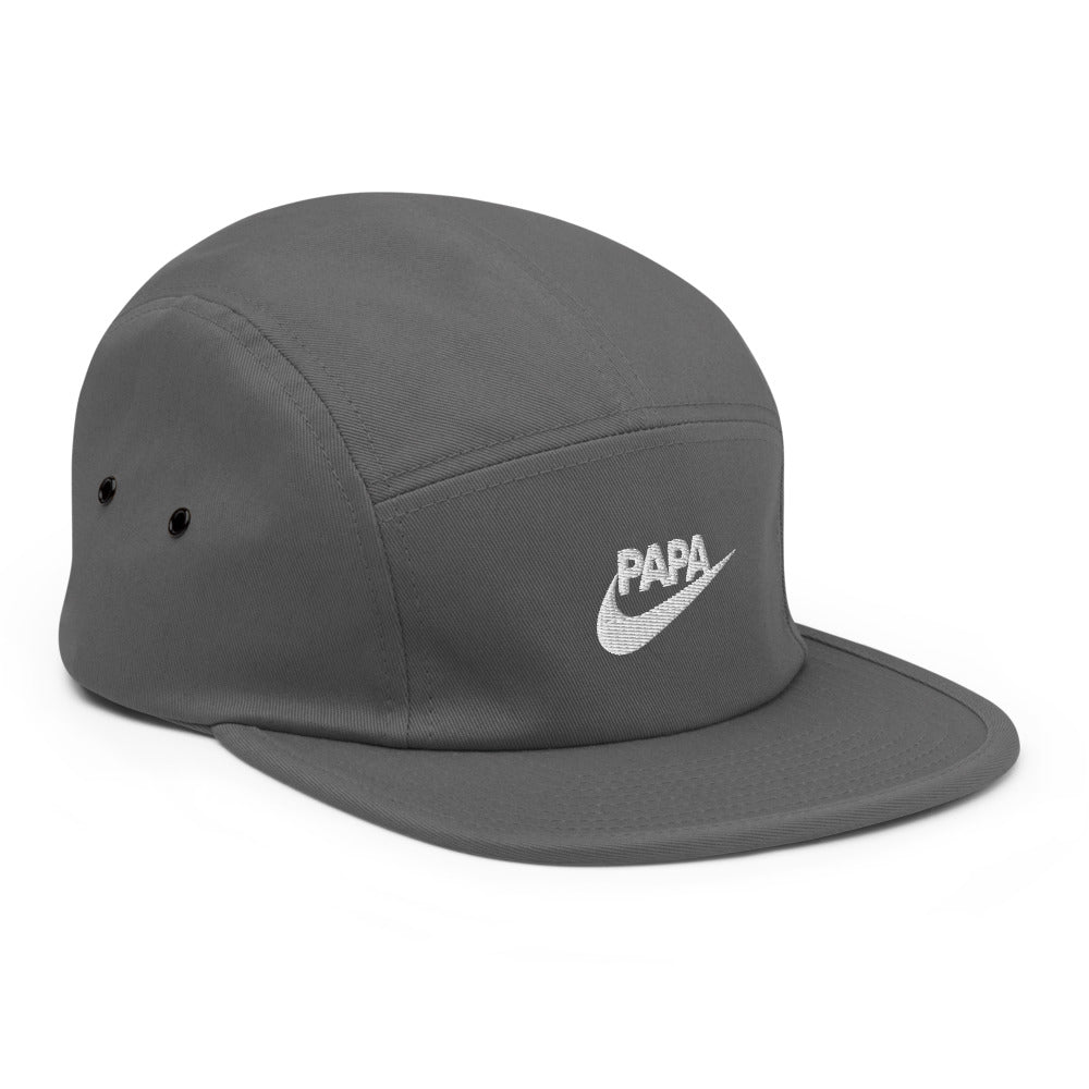 Casquette 5 Panel - Parodie NIKE "PAPA just do it"