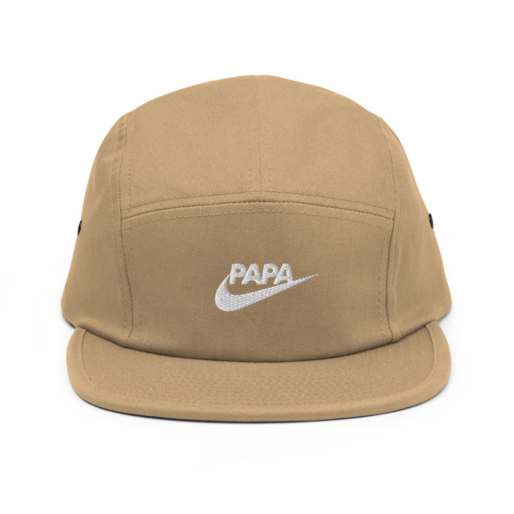 Casquette 5 Panel - Parodie NIKE "PAPA just do it"