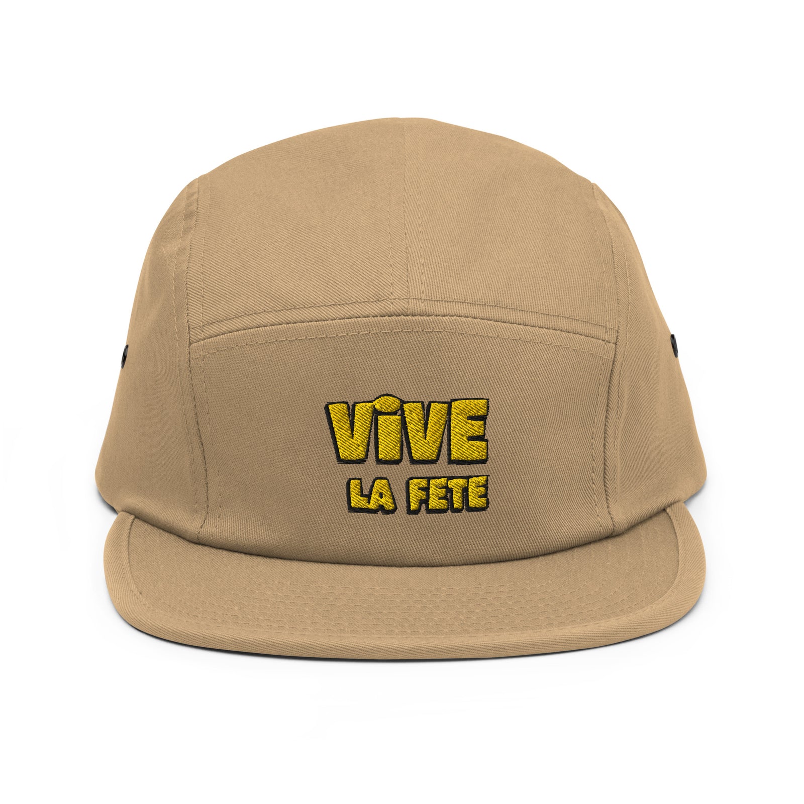Casquette 5 Pannel "Vive la fête"
