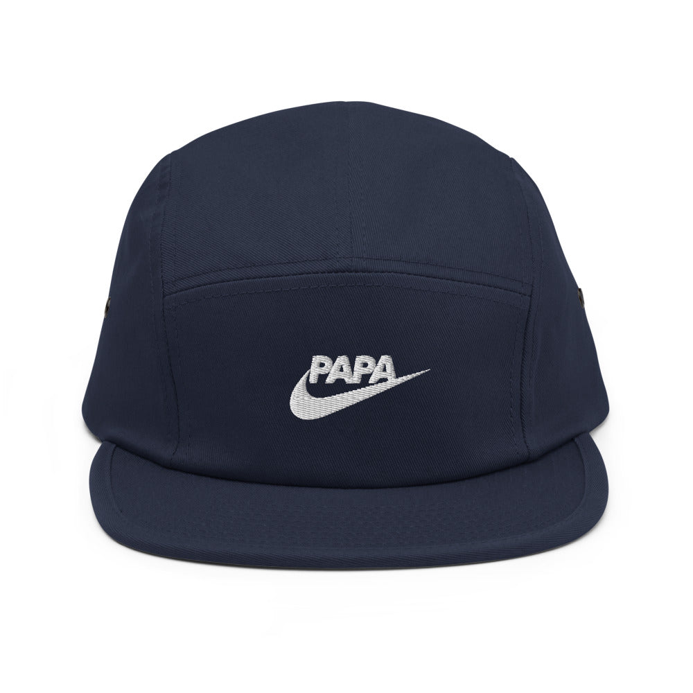 Casquette 5 Panel - Parodie NIKE "PAPA just do it"