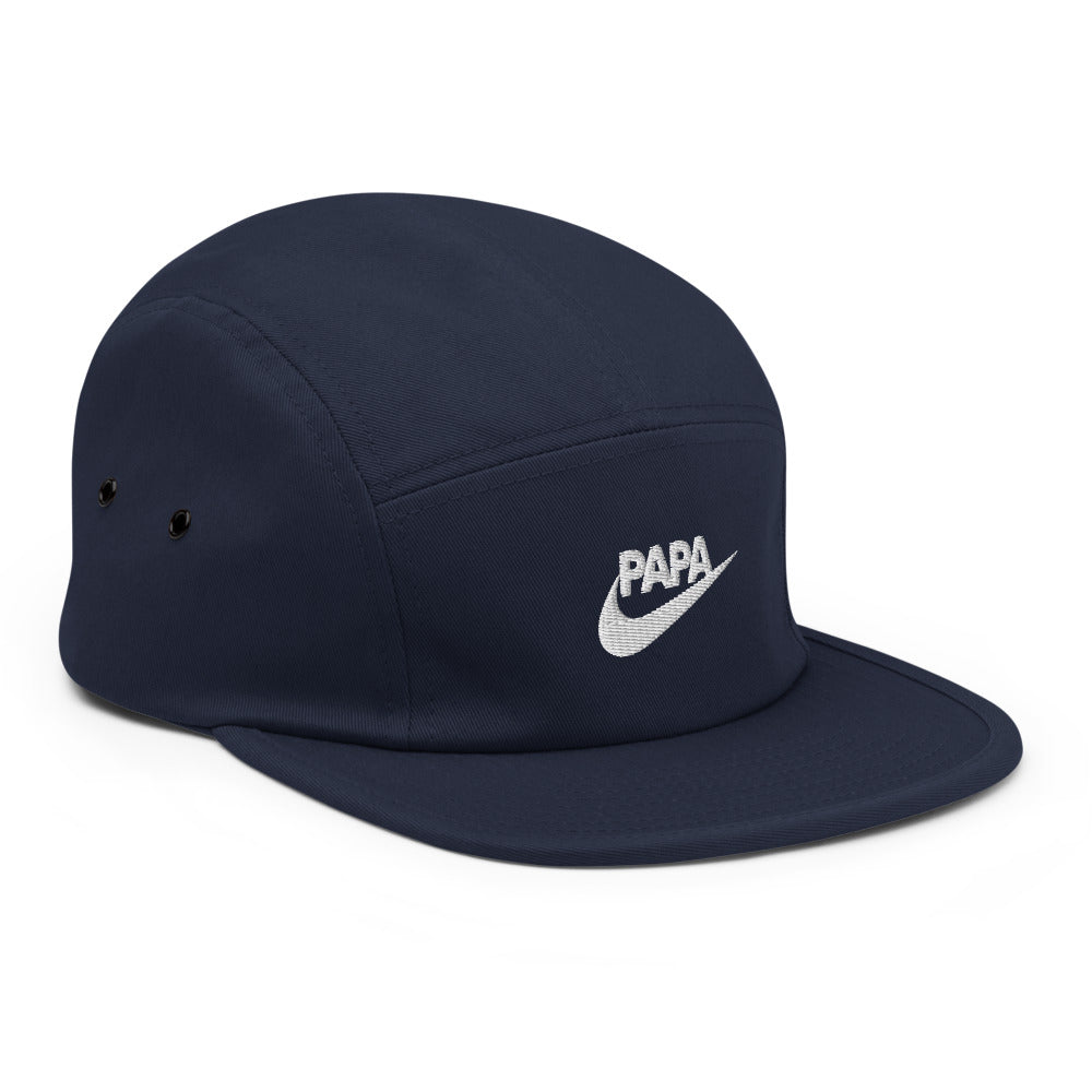 Casquette 5 Panel - Parodie NIKE "PAPA just do it"