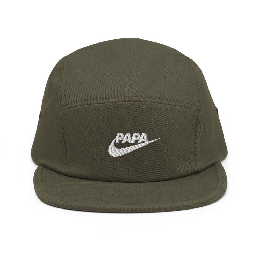 Casquette 5 Panel - Parodie NIKE "PAPA just do it"