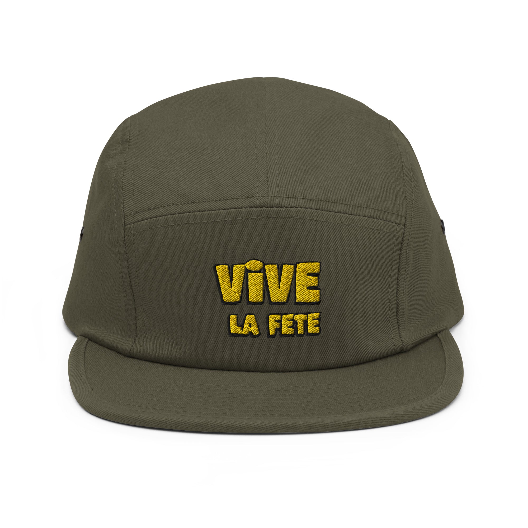 Casquette 5 Pannel "Vive la fête"