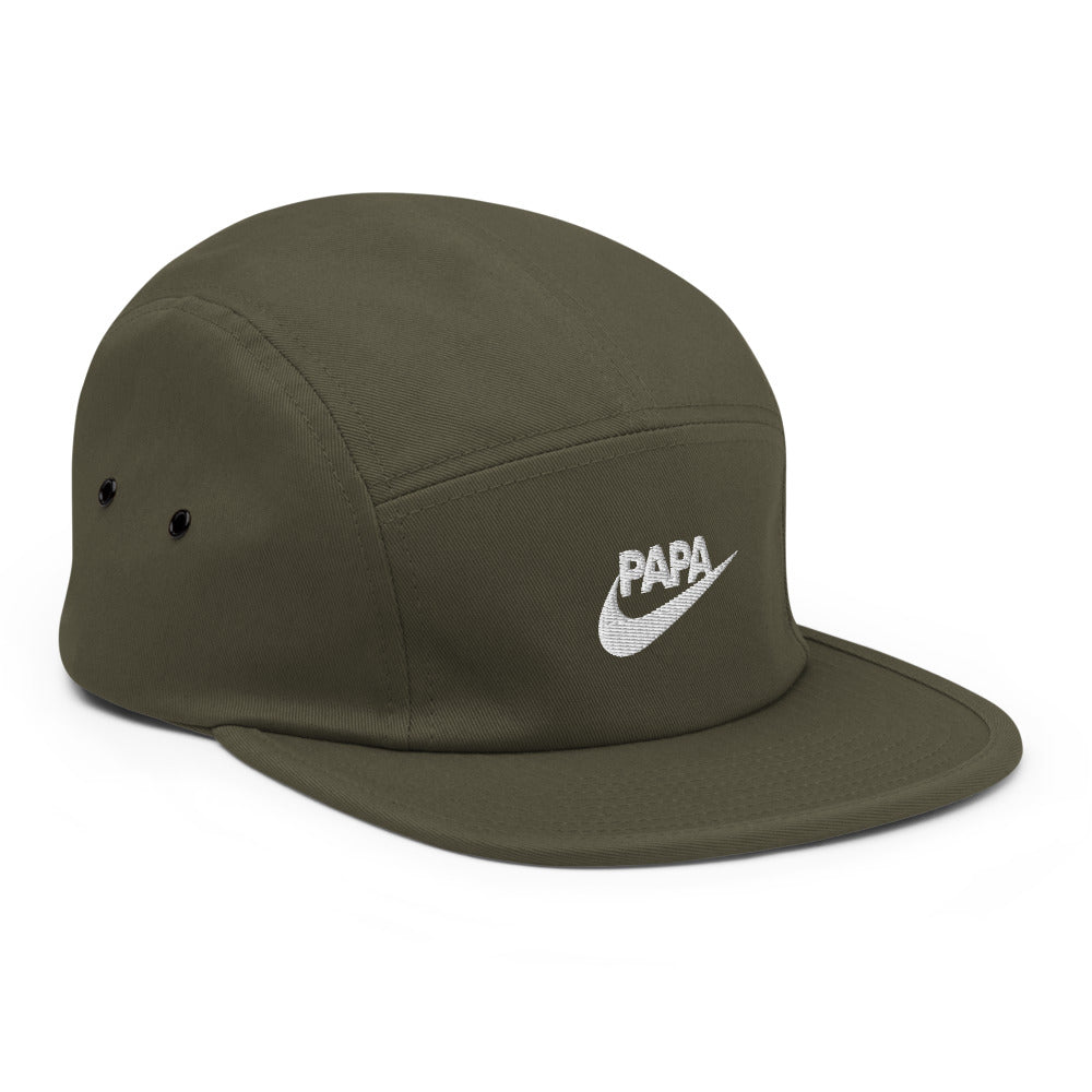 Casquette 5 Panel - Parodie NIKE "PAPA just do it"