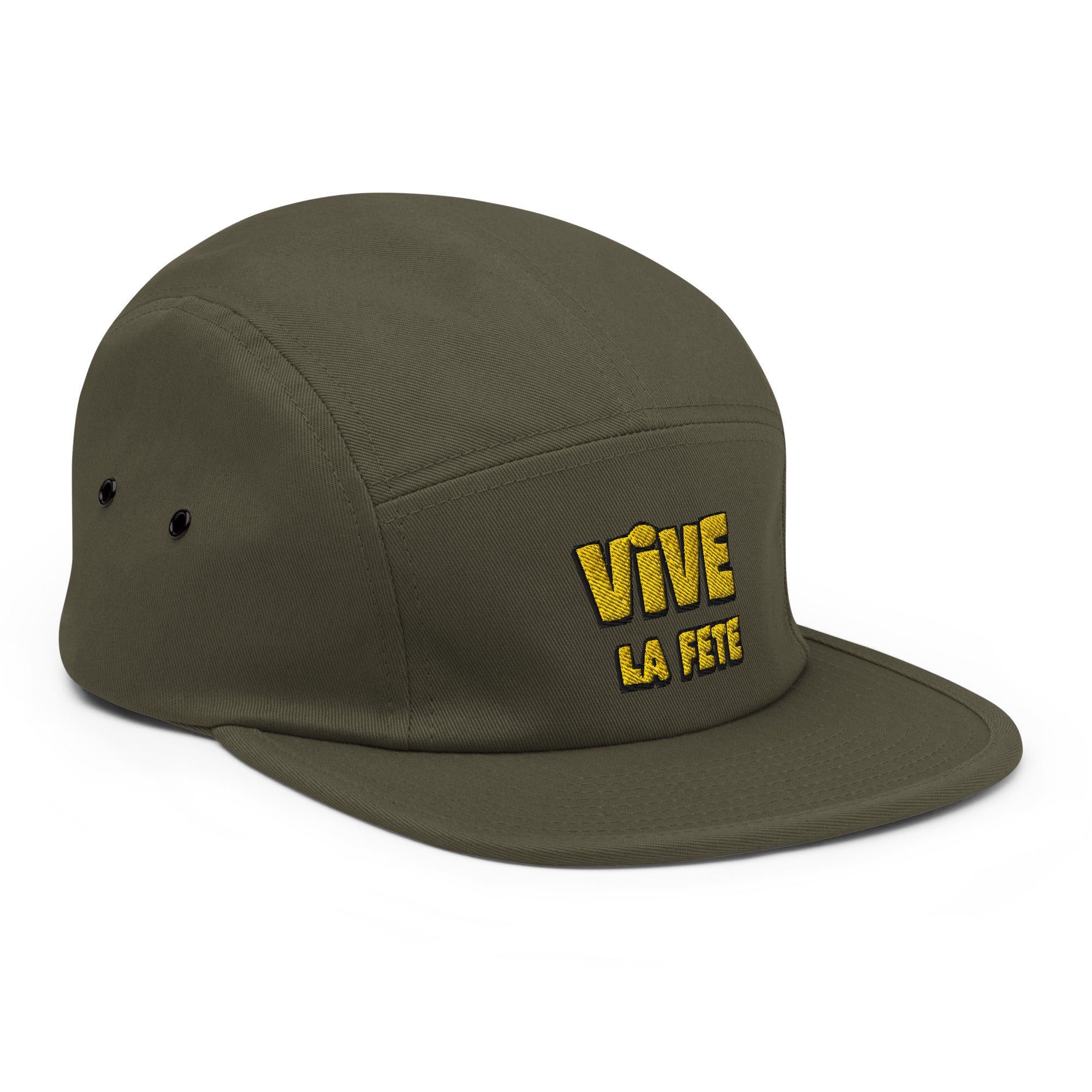 Casquette 5 Pannel "Vive la fête"