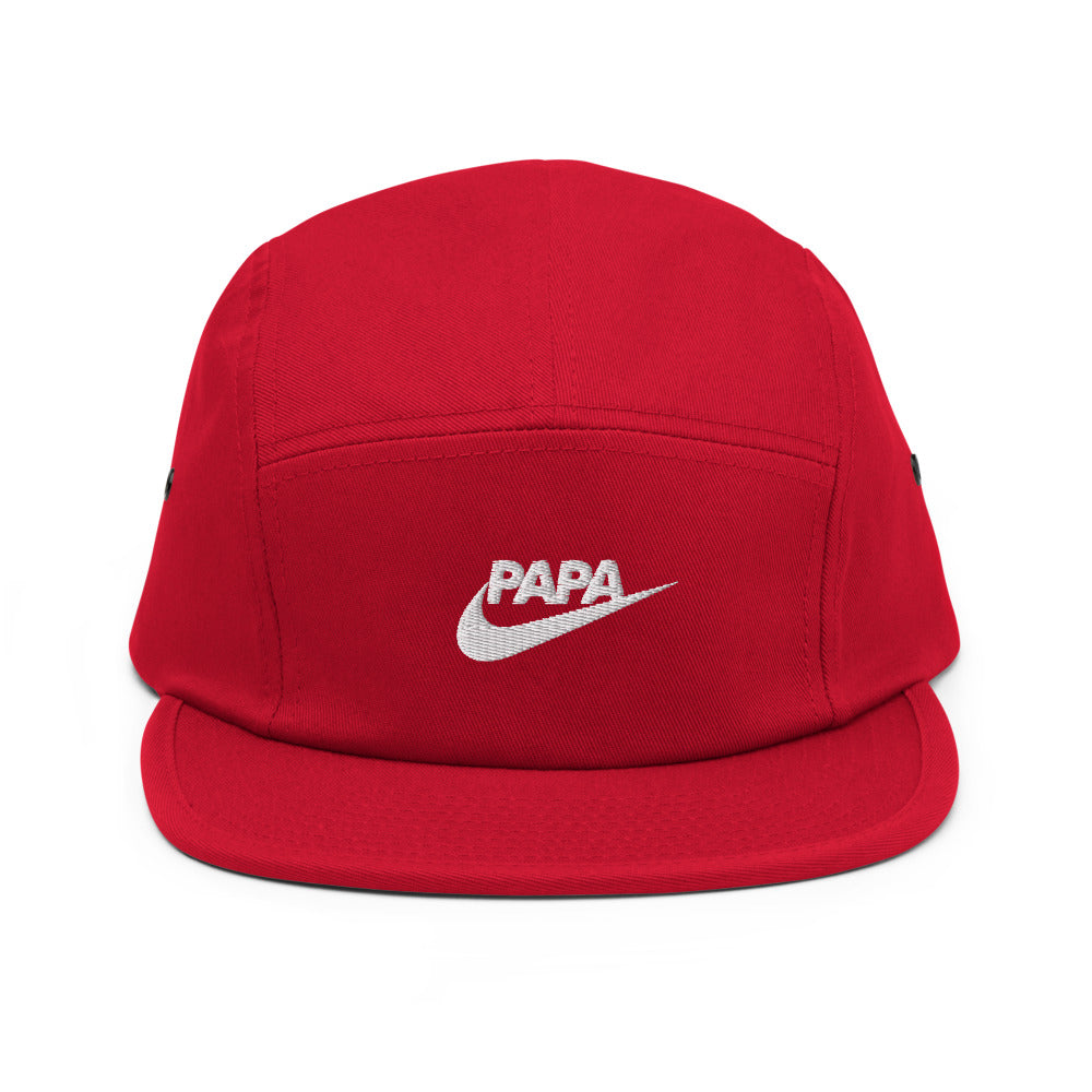 Casquette 5 Panel - Parodie NIKE "PAPA just do it"