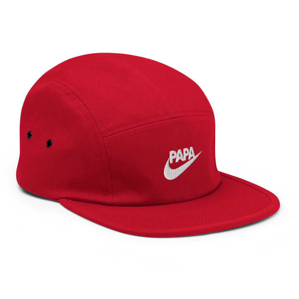 Casquette 5 Panel - Parodie NIKE "PAPA just do it"