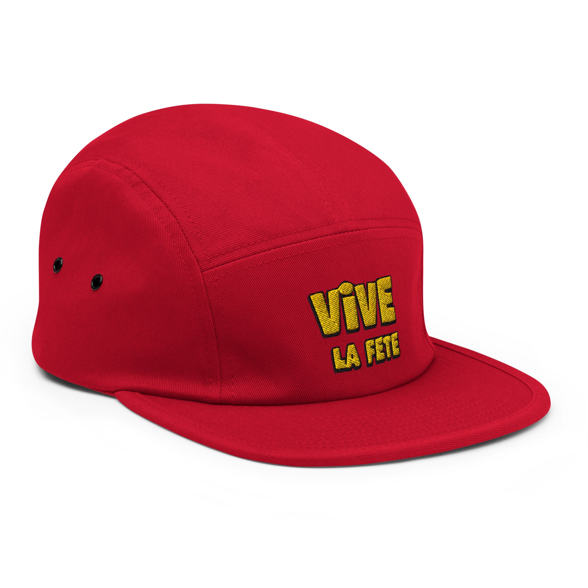 Casquette 5 Pannel "Vive la fête"
