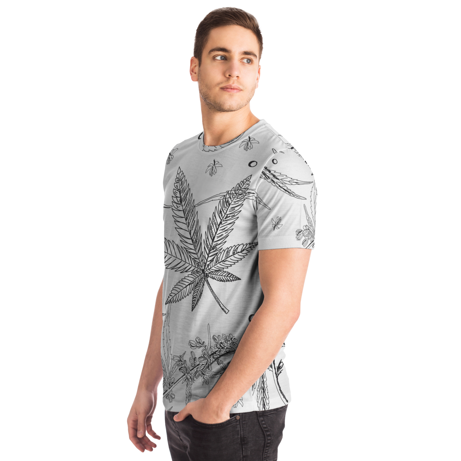 T-shirt homme - CANNABIS