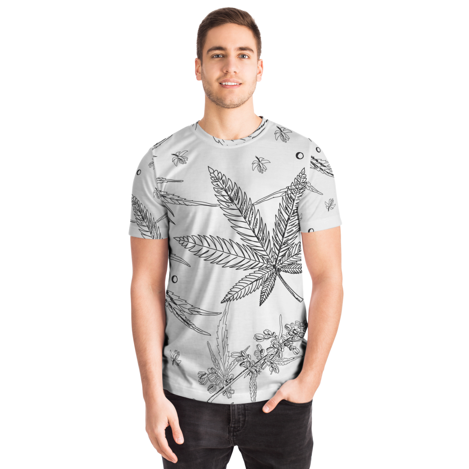 T-shirt homme - CANNABIS